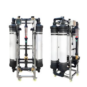 Quality SS304/PVC Ultrafiltration Systems Water Treatment With High Water Yield wholesale