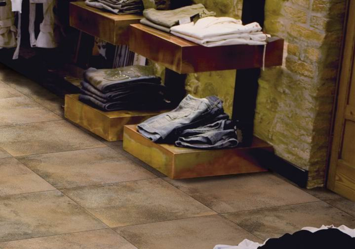 Acid Resistant Unglazed Porcelain Floor Tile 600x600 Mm 300x600 Mm Available