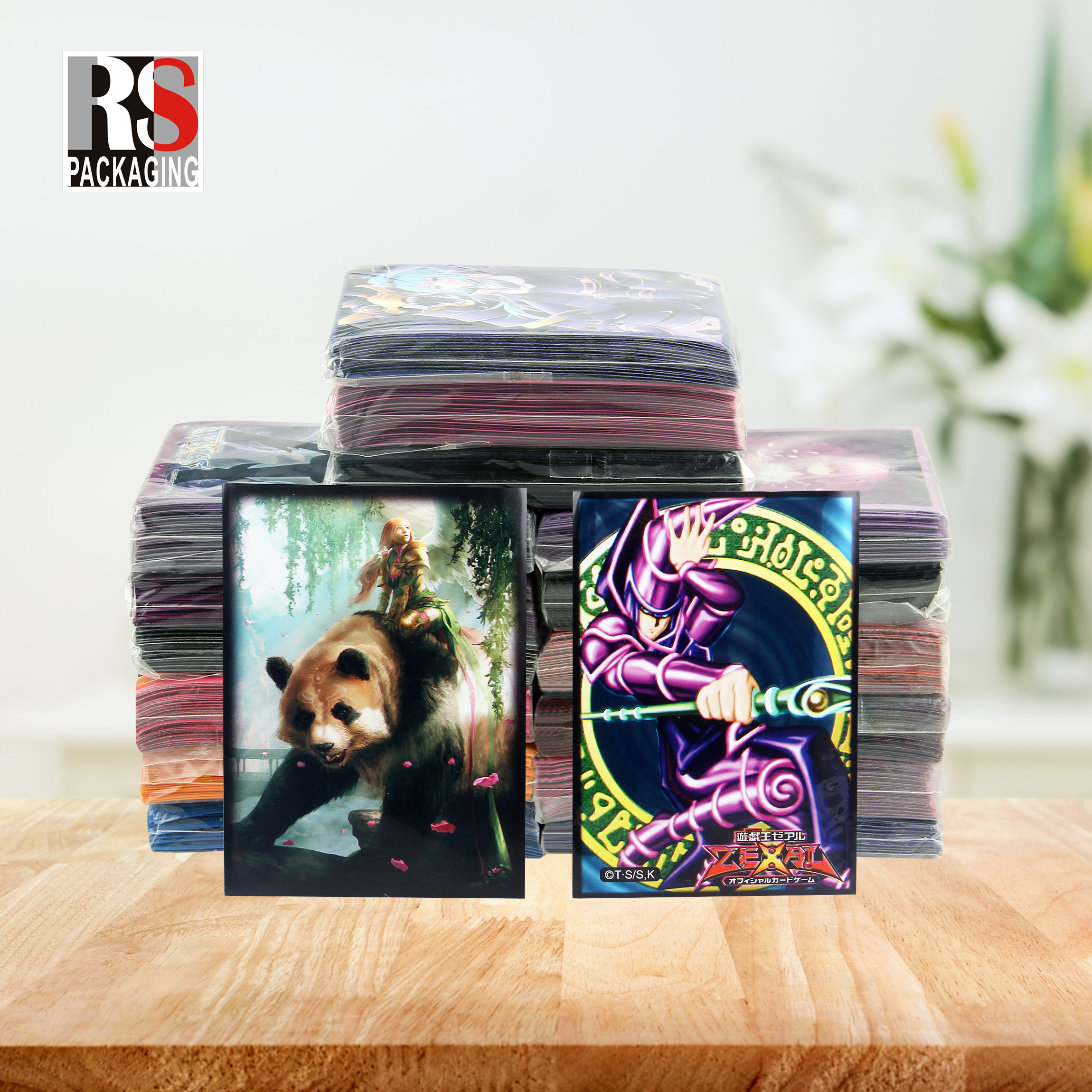 Deck Game Card Sleeves Soft Trading Card Protective Sleeves For Playing Card Holder