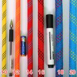 8mm-20mm Polypropylene Rope Blue Rescue Solid Braid Polypropylene Rope