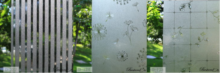 Hot Design Privacy PVC Window Static Cling Film DIY Home Window Glass Film for Etched Smart Windows