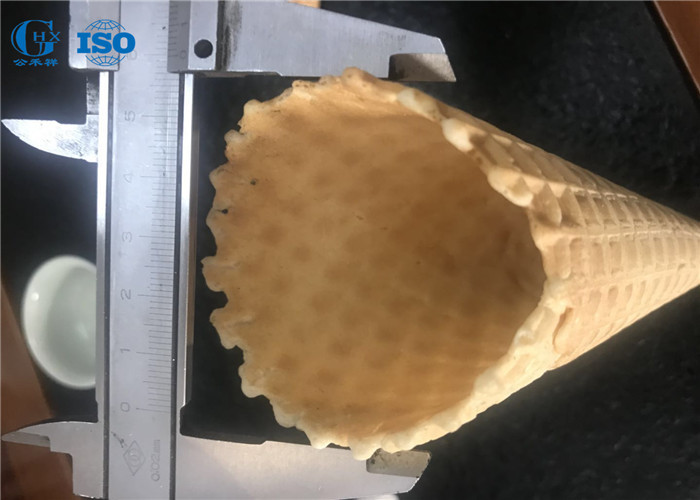 High Speed Ice Cream Cone Baking Machine 4500kg With Touch Screen