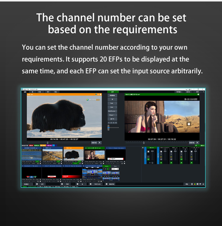 16G RAM TYSTVideo Video Recording and Broadcasting Machine for Campus TV Station Live Streaming