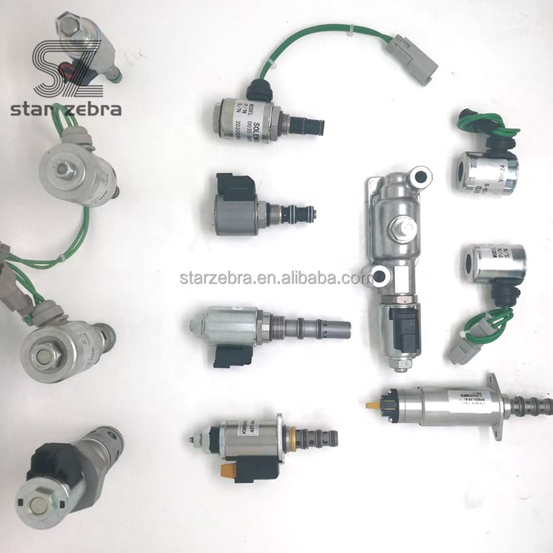Supply JC B 3CX 4CX Spare Parts OEM 25220804 / 25/220804 / 25-220804 Solenoid Valve 12V 24V