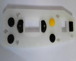 Quality Abrasion Resistant Silicone Rubber Keypad With Epoxy Resin Coating wholesale