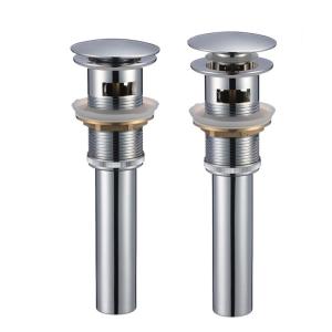 China Brass Bathroom Sink Drain Fittings Pop Up Stopper 1 1/4 on sale