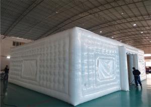 Quality White Advertising Airtight Inflatables Cube Tent For Big Event Occasion wholesale