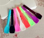 Long Handled Plastic Ice Cream Spoons , Mini Ice Cream Serving Spoon Food Grade