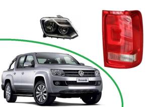 Quality Volkswagen Amarok 2011 2012 - 2015 2016 Automobile Spare Parts Head Lamp Assy And Tail Lamp Assy wholesale