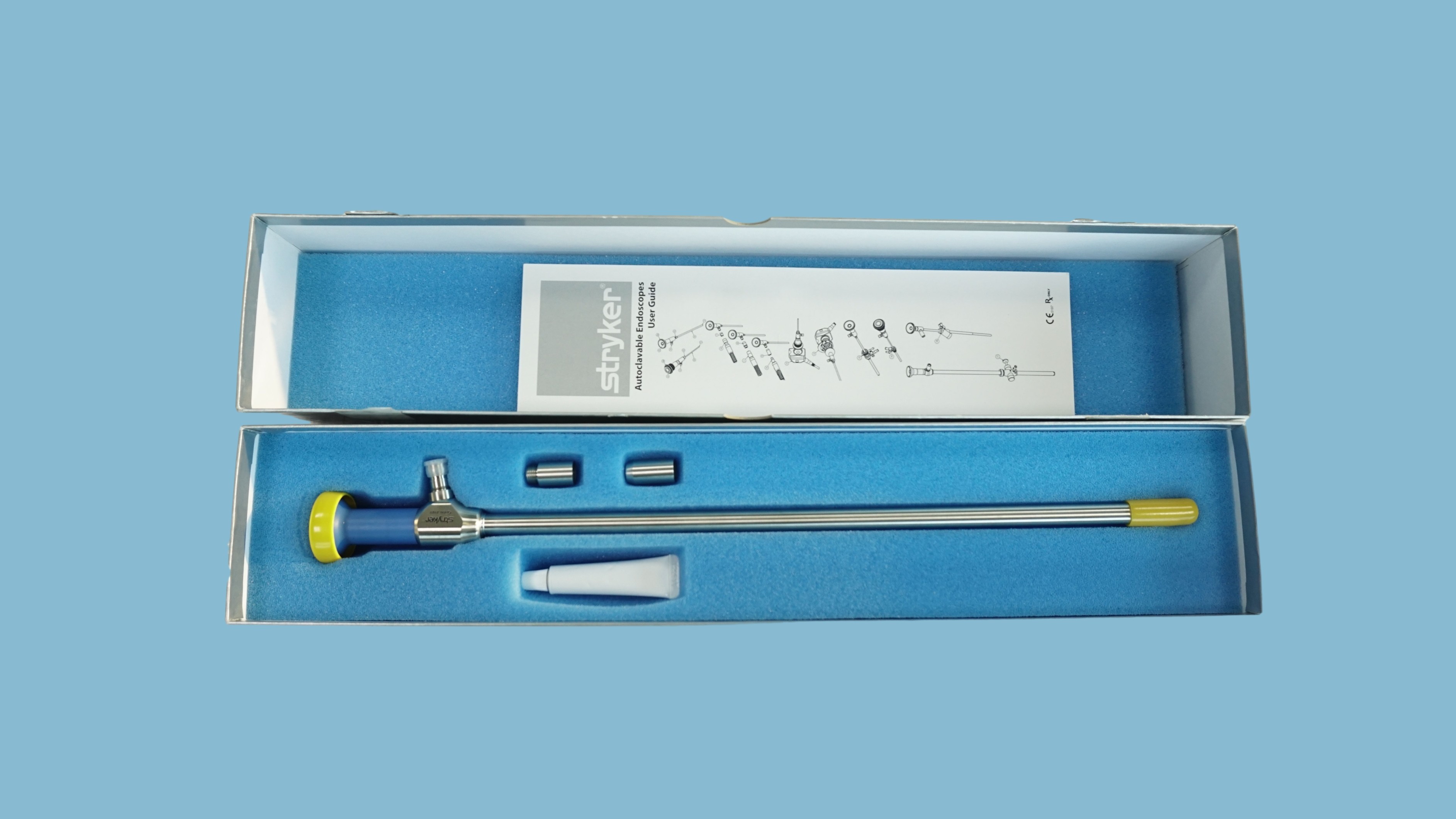 45 Degree Laparoscope 10mm 45cm Length IDEAL EYES Optics For Minimally Invasive Procedures