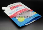 BPA Free 100mic Aluminum Foil Spouted Pouches For Tomato Paste Stand Up Spout