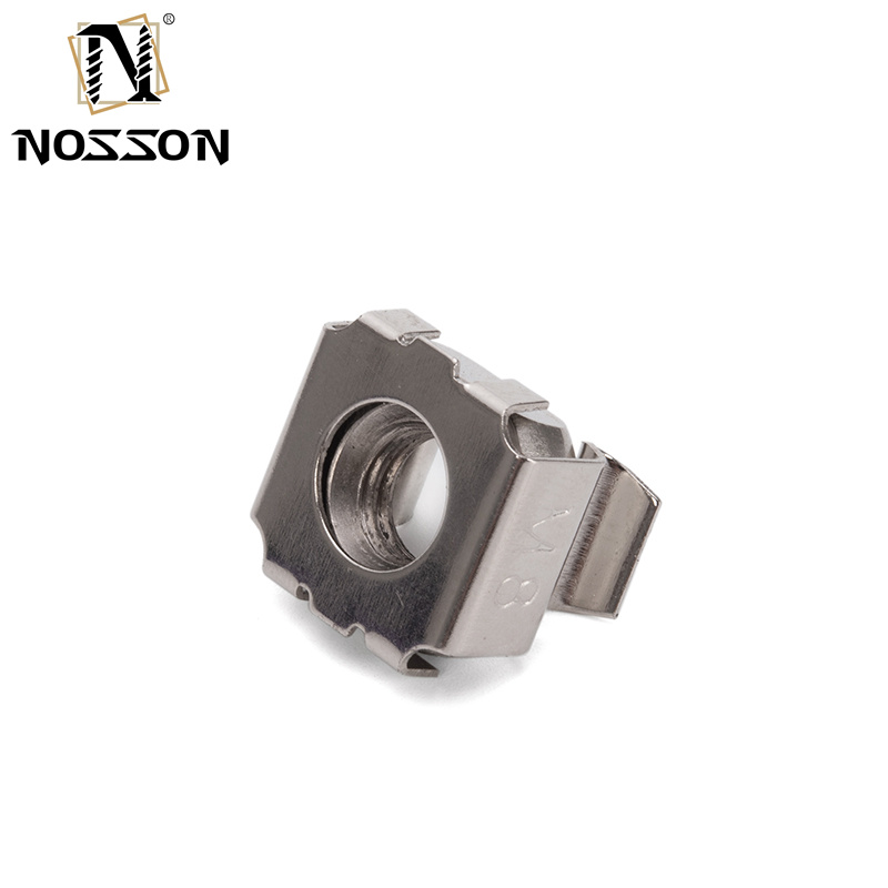 Chrome Plated M4 M6 Zinc Cage Nut with Screw ISO Standard Plain Finish 304 Stainless Steel