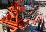 Diesel Engine Powered Geological Drill Rig Engineering Survey 200 Meters