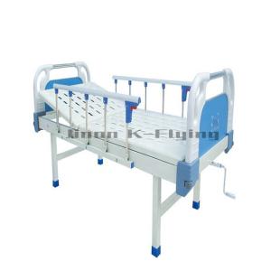 Quality Single Crank Medical Hospital Bed Clinic Manual Nursing Bed wholesale