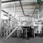 Milk Liquid Flash Evaporation Dairy Degassing Machine