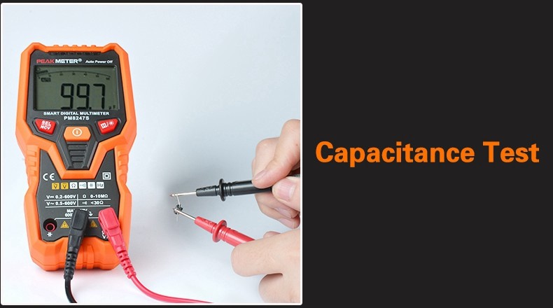 Automatic Auto Range Digital Multimeter Data Hold Electric Current Tester