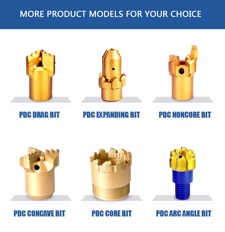 Water Well API Oilfield Polycrystalline Diamond Compact Drill Bits