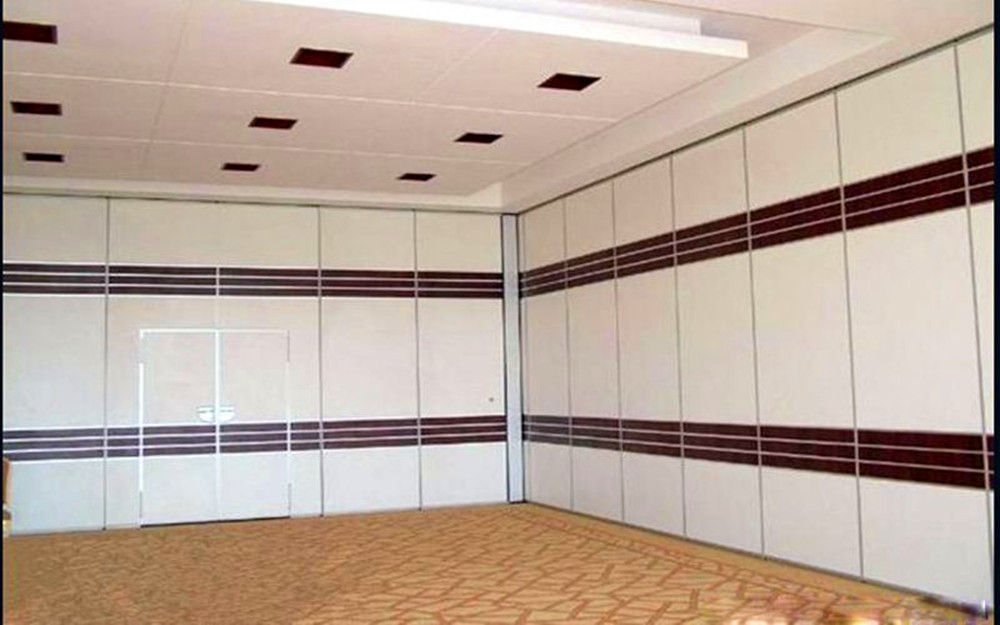 Laminate Operable Foldable Sound Proof Partitions Sliding Movable Walls For Conference Hall