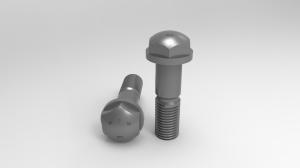 Quality Hdg Track Bolts 18-UNF 7H3596 Dacroment Geomet Zinc Plated wholesale