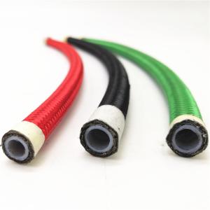 Quality DN8 Nylon Covered Stainless Steel PTFE Braided Hose For Steam wholesale