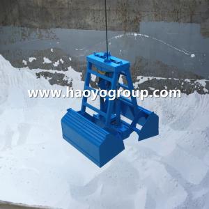 Quality 6~12m3 HAOYO bulk materials discharging wireless radio remote controlled grabs wholesale