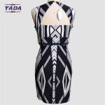 Latest summer mature sexy fashion smart casual brand lady party fat dresses for