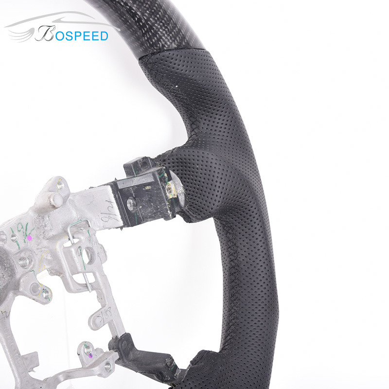 High Gloss Gr Corolla Steering Wheel Carbon Fiber Perforated Leather