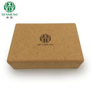 Quality Custom Eco-Friendly Natural Non-Slip Wholesale Cork Yoga Brick wholesale