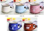 350CC Plain Porcelain Mugs