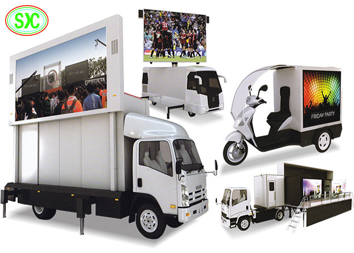1R1G1B Mobile Truck LED Display P6 Full Color High Resolution SMD CE Approval
