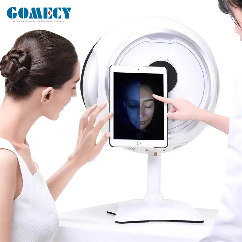 Beauty Spa Face Analyzer Machine Fast Detective 5 Spectra Skin Analysis Equipment
