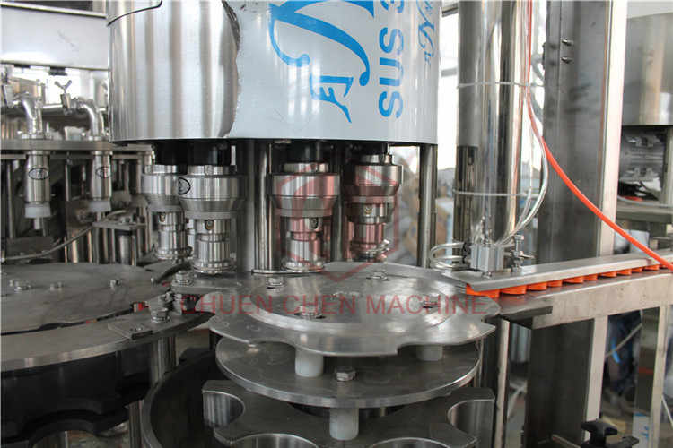 Low Foam Dosing Hot Juice Filling Machine With Long Tube PET Bottle Filler