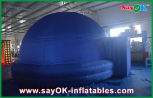Quality Dia 5m Blue Inflatable Planetarium Dome Tent Watching Movie Use wholesale