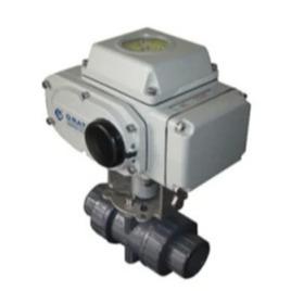 Quality Soft Seat Plastic UPVC Electric Ball Valve Chemical Resistant 3 Inch PVC Ball Valve wholesale