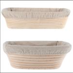 New Style Basket Small Rattan Proofing Banneton Basket for Kitchen