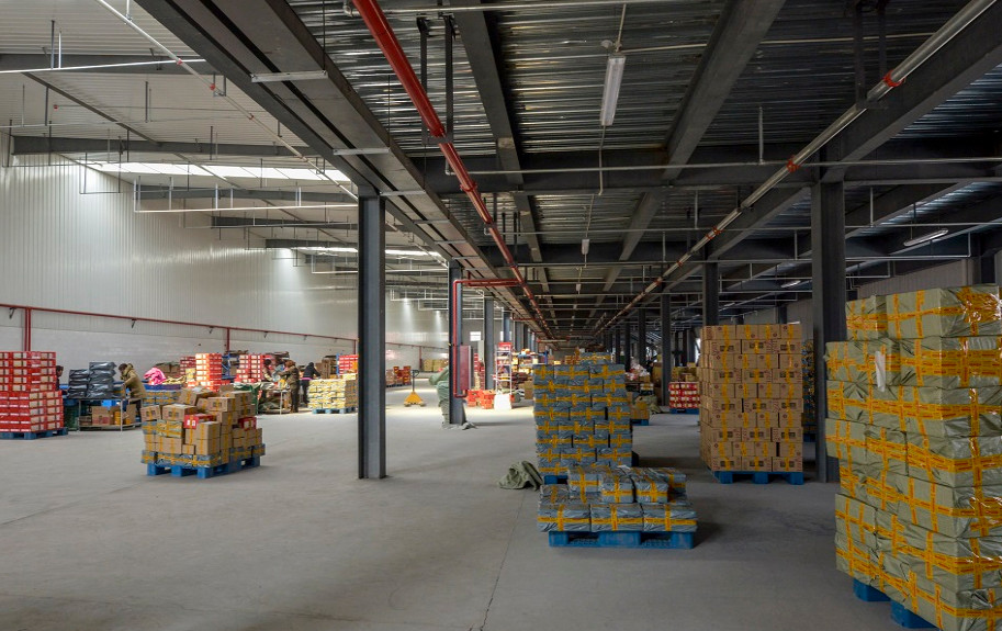 High Strength Prefabricated Steel Building Structure Large Load Architecture Steel Structure