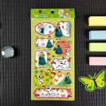 Water Gel Hot Stamping Stickers DIY Cartoon Label Wax Seal Stickers