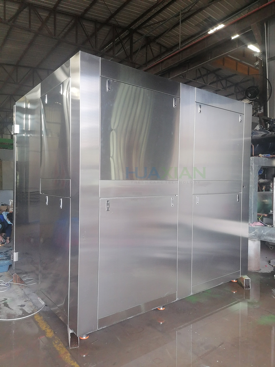 120kgs Stainless Steel Rice Vacuum Pre Cooling Machine For Cold Areas