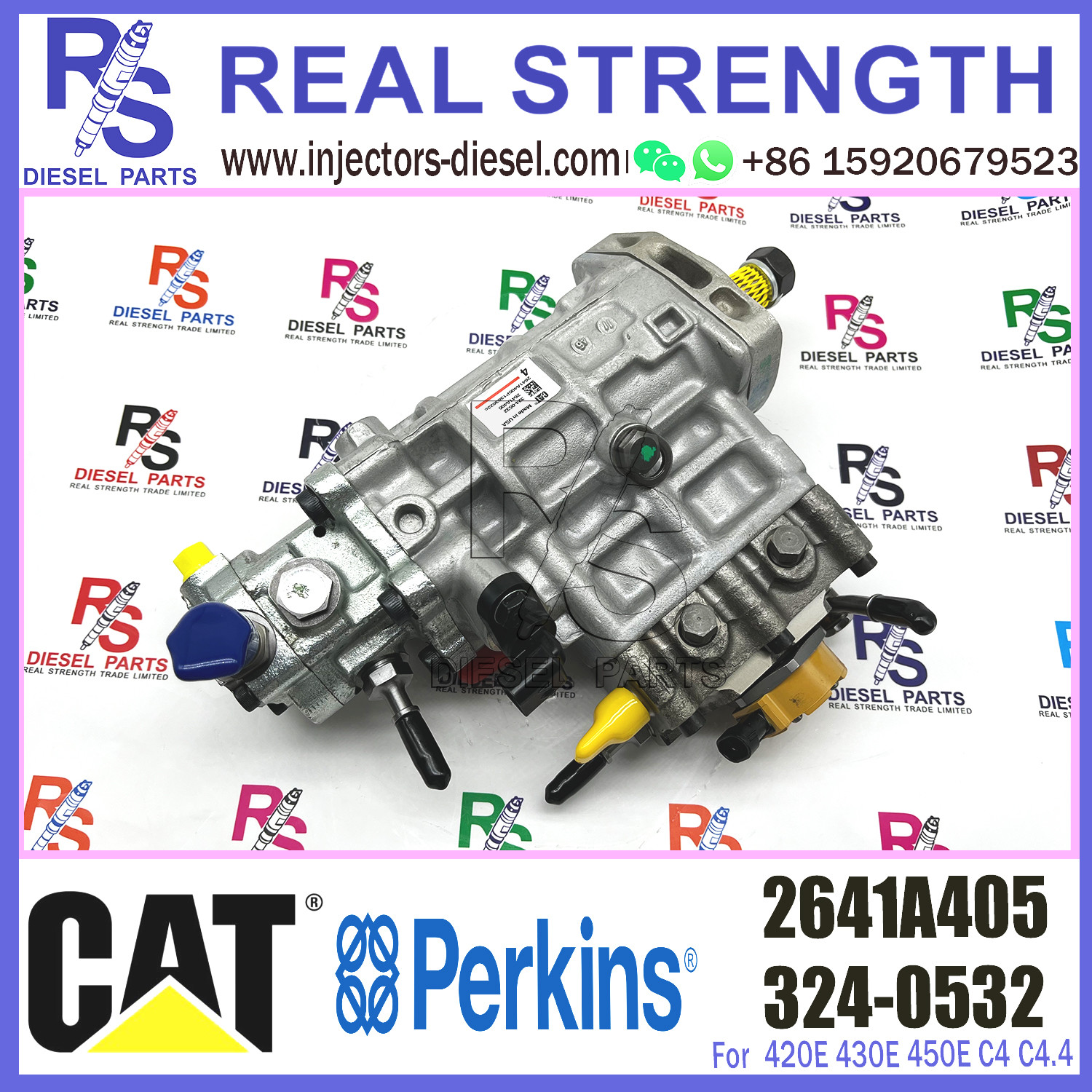 C4.4 C6.6 SPF343C Diesel Engine Fuel Injection Pump 324-0532 3240532 For Perkins Pump 2641A405