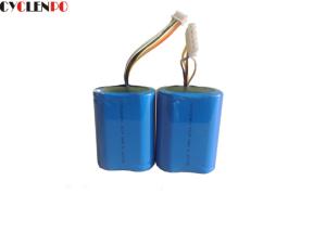 Quality LED Light Rechargeable Lithium Ion Battery Pack 2S1P 18650 6.4V 5Ah Anti Heating wholesale