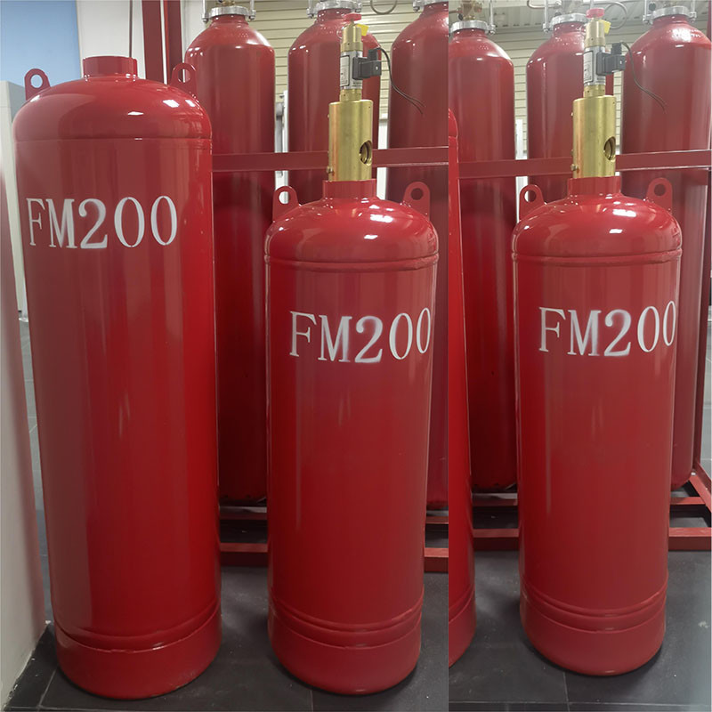Environmentally Friendly HFC227ea Fire Suppression System High Durability Pressure 7 Bar