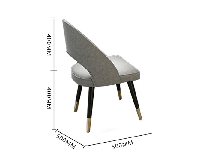 SEDIA Marble Dining Table Chair Sets With Stainless Steel Legs