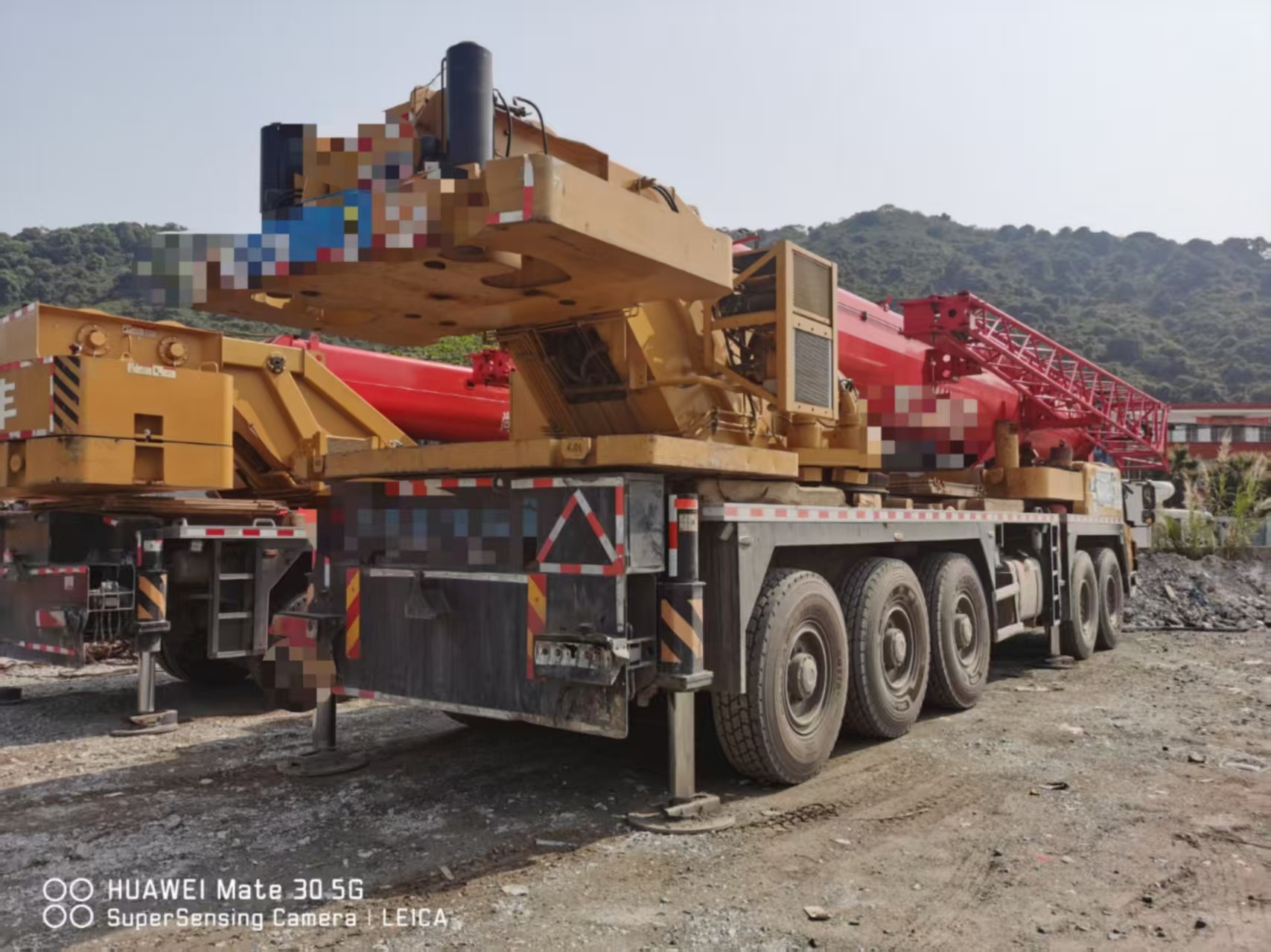 China Construction Lifting Equipment Cranes Hydraulic Truck Mounted Used SA NY STC1300C8 130t Mobile Truck Cranes Price for Sale