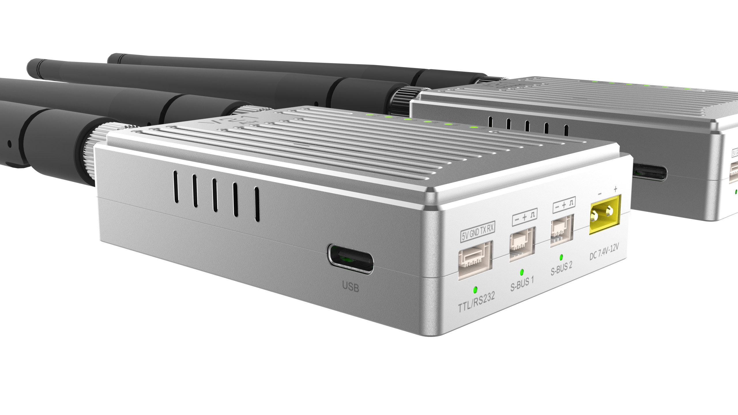 Digital UAV Radio Link 100g With 2xSBUS Ports Compatible All Network Protocols