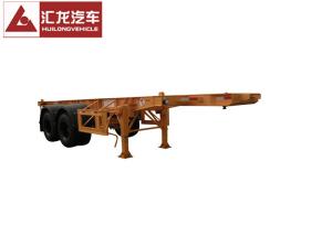 Quality 2 Axle 40ft Shipping Container Trailer Light Weight For Transport Logistics System wholesale
