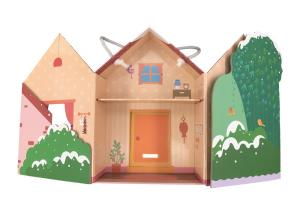 Quality Romantic Paper Gift Packaging Box / Cardboard House Shaped Gift Box wholesale