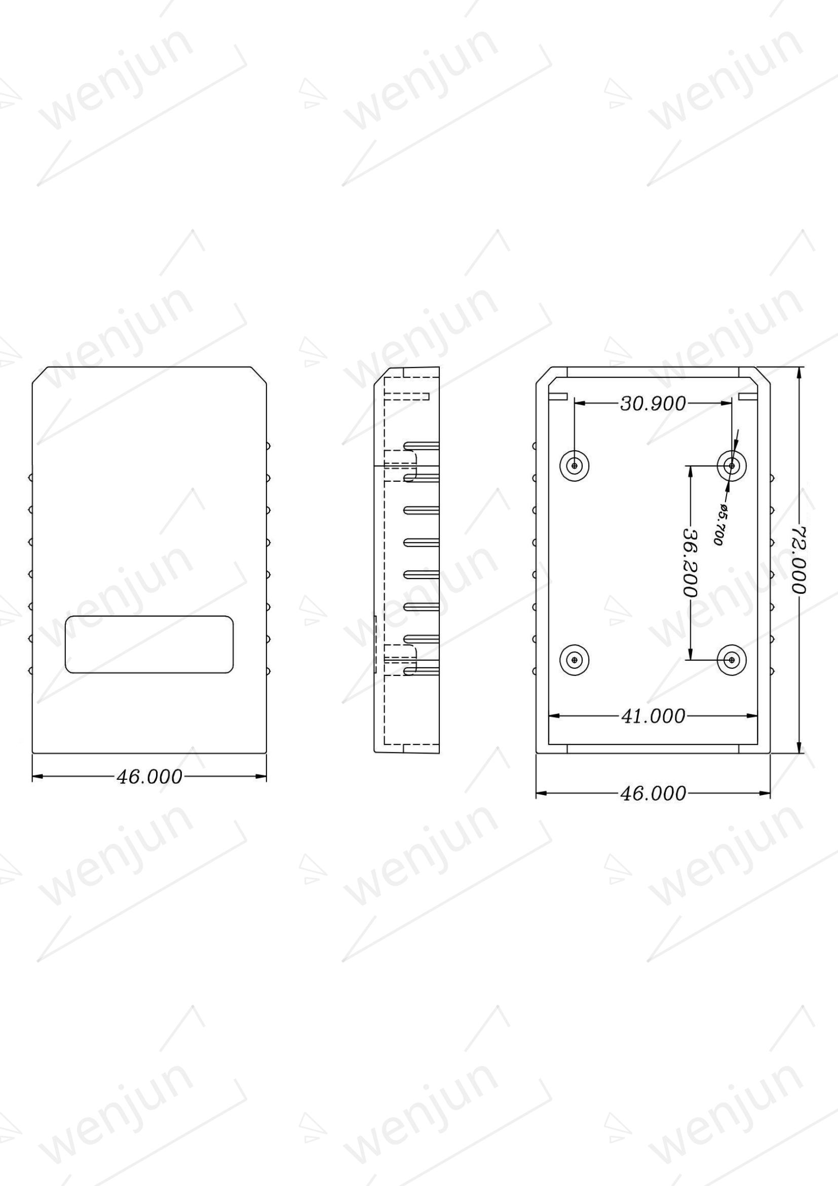 New Assembled Red Housing J1962 16 Pin OBDII Gold Plated Bent Pin Male Connector Plug With Assembled Female