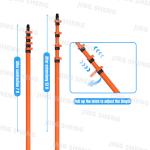 39ft High Quality Professional Carbon Fiber Window Cleaning Pole or Outdoor