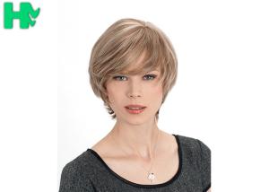 Quality 27T613 Highlight Color Short Synthetic Hair Wigs / Fashion Natural Look Hair Wigs wholesale