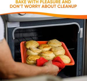 Quality Heatproof Nontoxic Silicone Baking Tray Cookie Pan Multipurpose wholesale